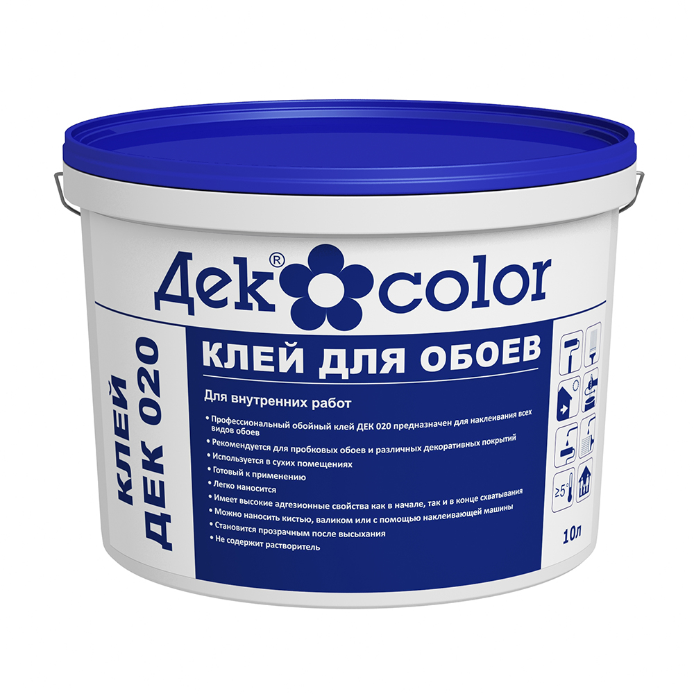 КЛЕЙ ДЕK 020 ДЛЯ ОБОЕВ
