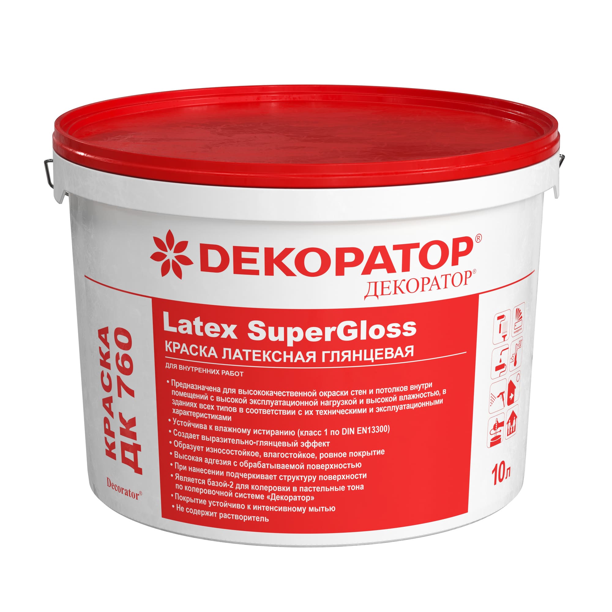 КРАСКА ДК 760 Latex SuperGloss